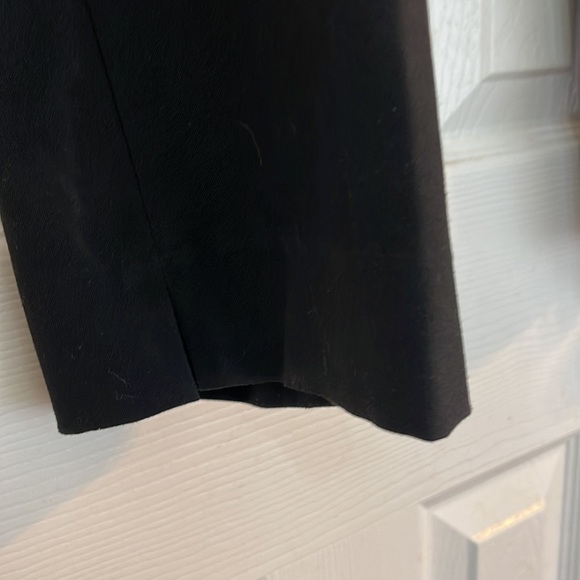 Classic black slacks Talbots Hollywood style - Picture 2 of 6